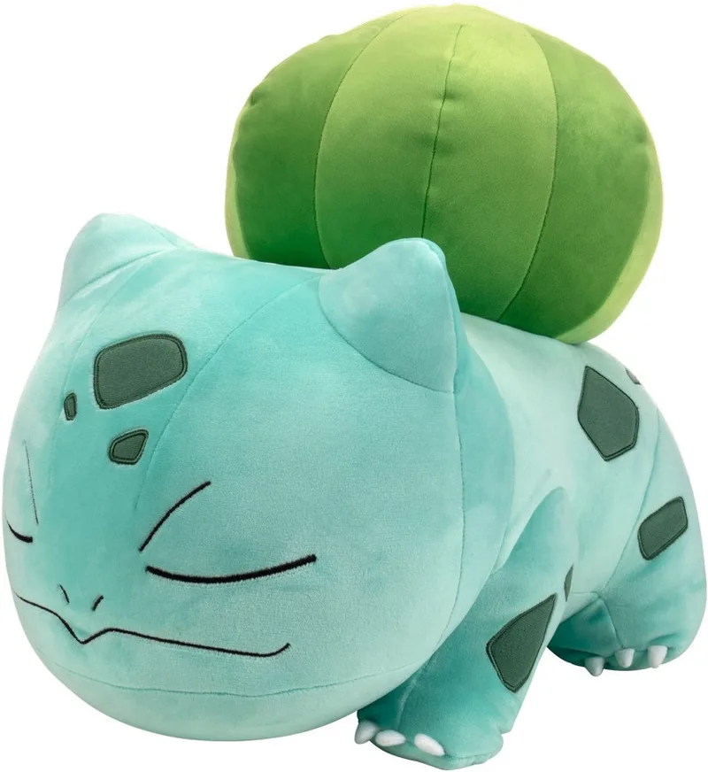 Pokemon Pluche - Sleeping Bulbasaur (36cm) van Jazwares – productfoto 1 van 3