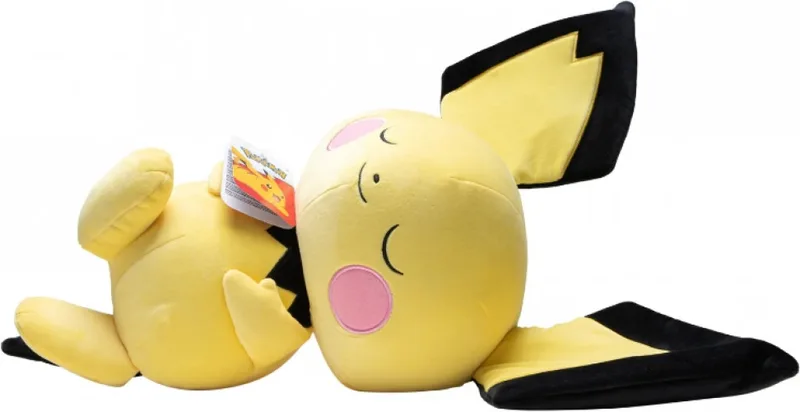 Pokemon Pluche - Sleeping Pichu (50cm) van Jazwares – productfoto