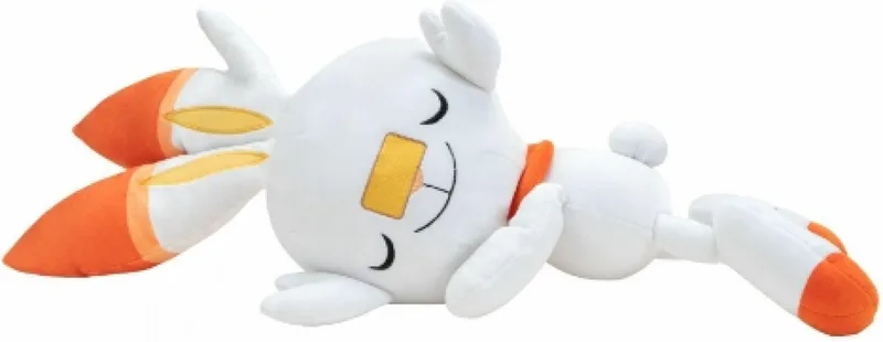 Pokemon Pluche - Sleeping Scorbunny (60cm) van Jazwares – productfoto