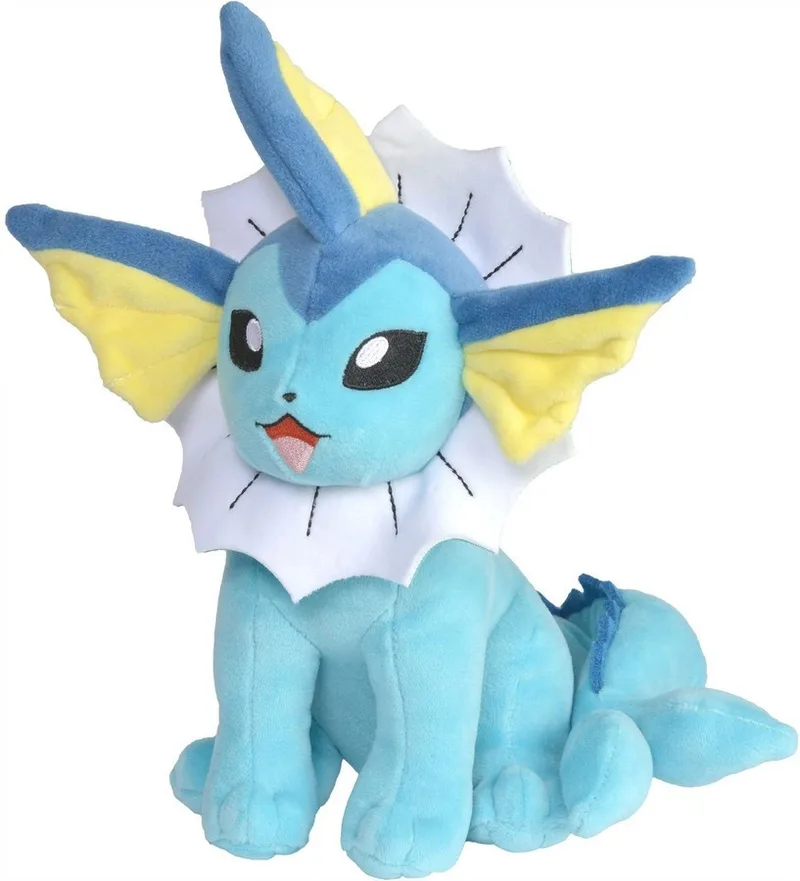Pokemon Pluche - Vaporeon van Jazwares – productfoto 1 van 5