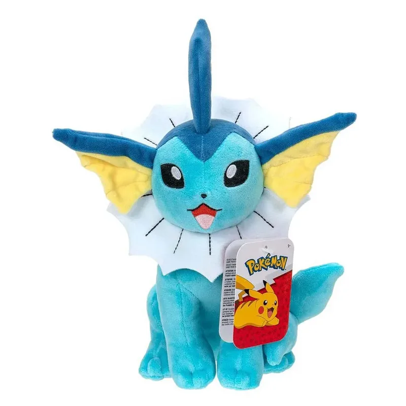 Pokemon Pluche - Vaporeon van Jazwares – productfoto 5 van 5