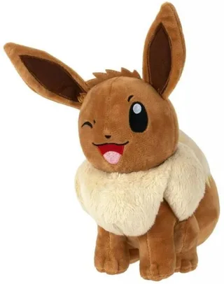 Pokemon Pluche - Winking Eevee (Jazwares) 22cm van Jazwares – productfoto 1 van 2