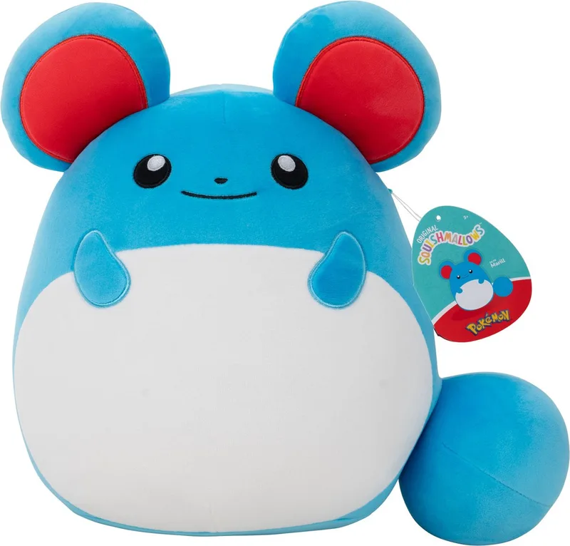 Pokémon Squishmallow - Marill (25cm) van Jazwares – productfoto