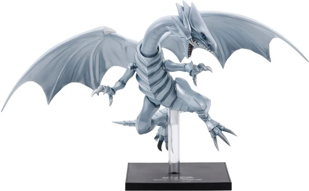 Yu-Gi-Oh! Oshi Works Statue - Blue-Eyes White Dragon van Kotobukiya – productfoto