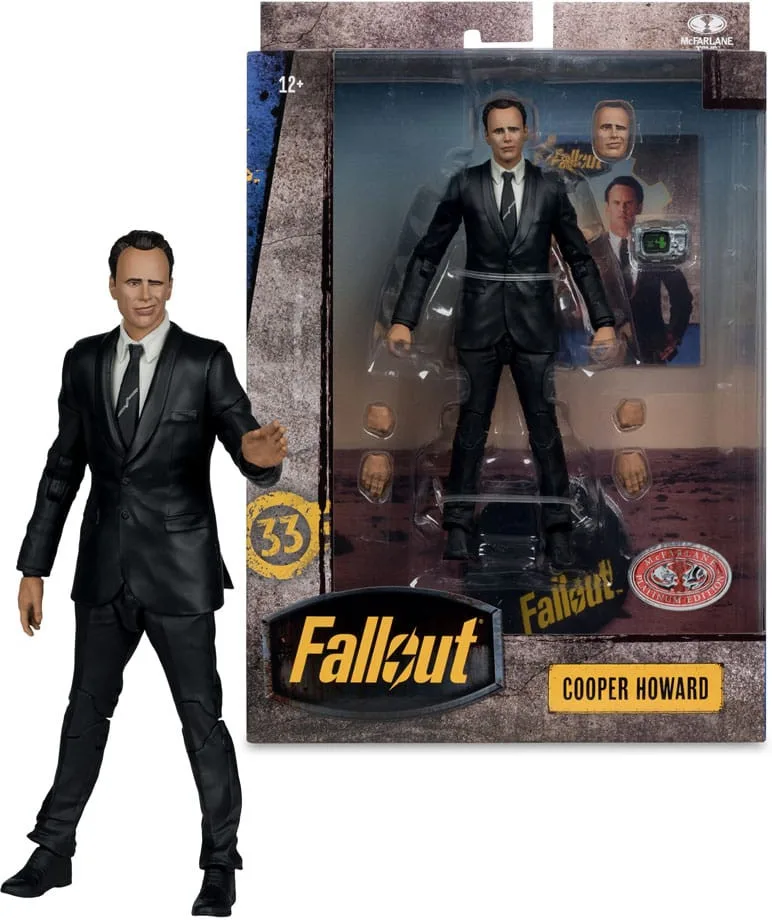 Fallout: The Series Action Figure - Cooper Howard (Red Platinum Edition) van McFarlane Toys – productfoto