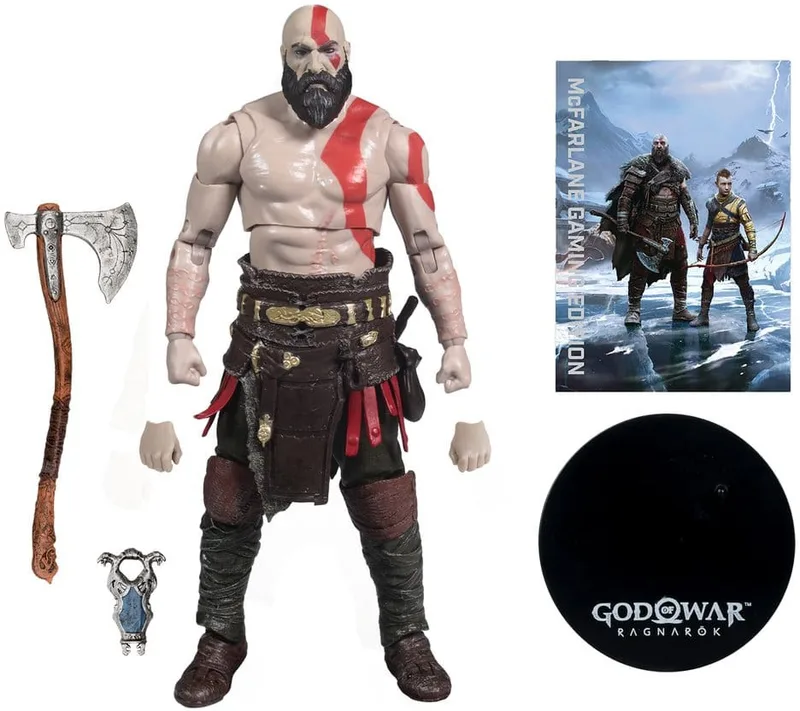 God of War Ragnarok Action Figure - Kratos van McFarlane Toys – productfoto