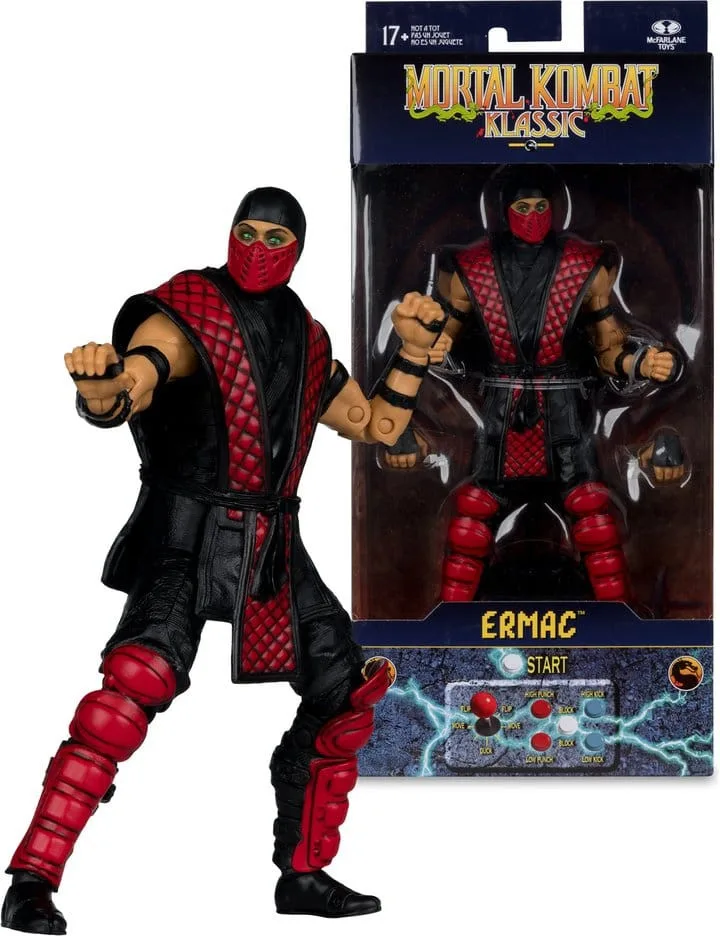 Mortal Kombat Klassic Action Figure - Ermac van McFarlane Toys – productfoto