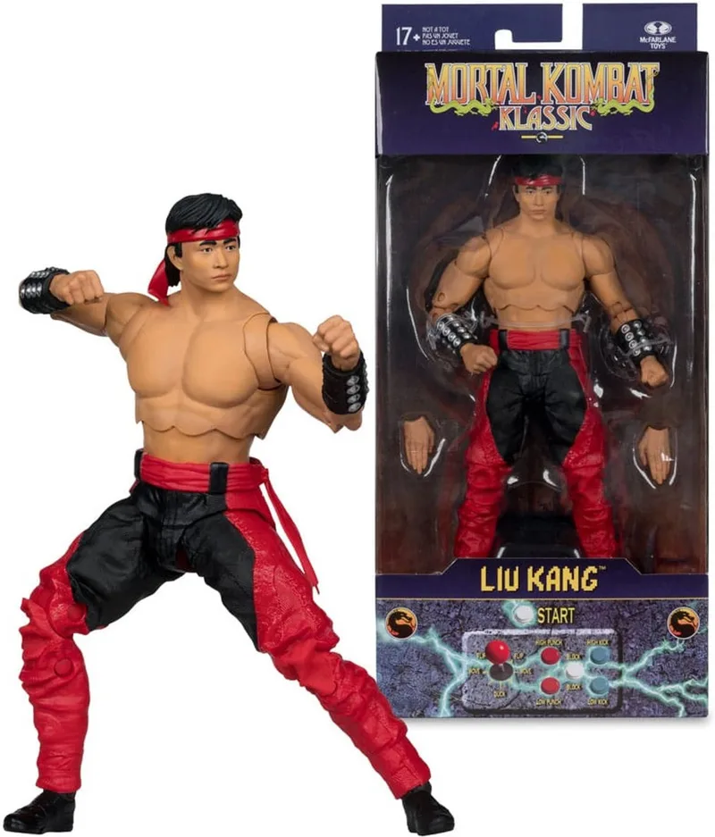 Mortal Kombat Klassic Action Figure - Liu Kang by McFarlane Toys – product photo