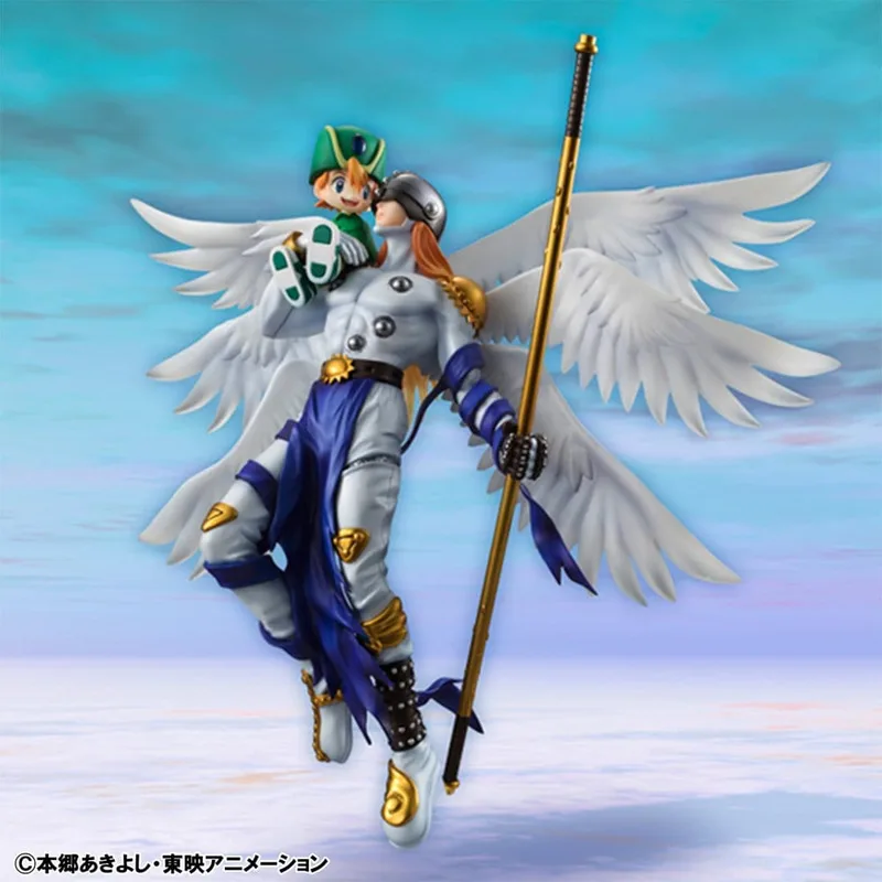 Digimon Adventure - G.E.M. Series Figure - Angemon & Takeru Takaishi van MegaHouse – productfoto
