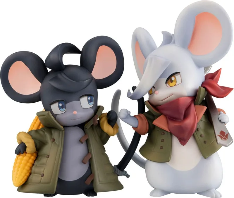 Mobile Suit Gundam Iron-Blooded Orphans Orphanchu of Block 3 Figure - Mikatsuki & Orga (10th Anniversary) van MegaHouse – productfoto
