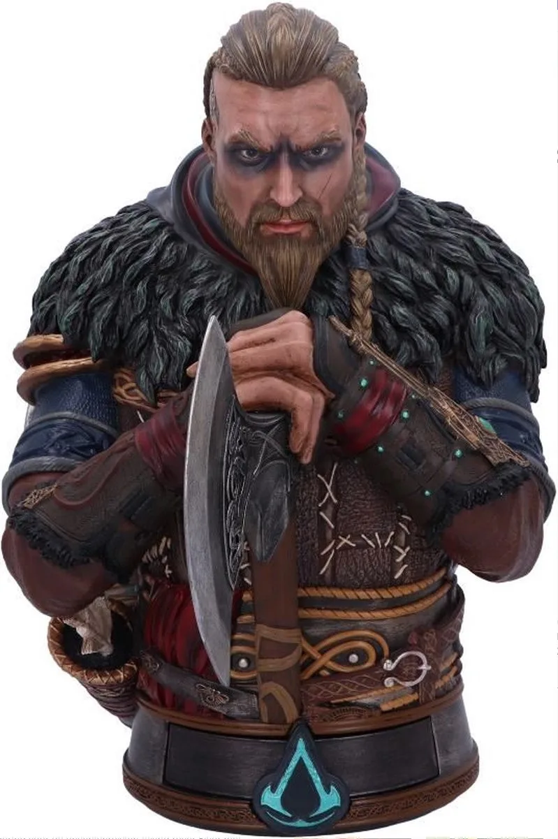 Assassin's Creed Valhalla - Eivor Bust Sculpture van Nemesis Now – productfoto