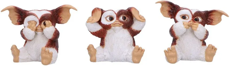 Gremlins Figures 3-Pack - Three Wise Gizmo van Nemesis Now – productfoto