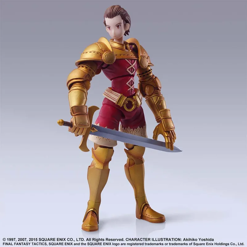 Final Fantasy Tactics Bring Arts Action Figure - Delita Heiral van Square Enix – productfoto