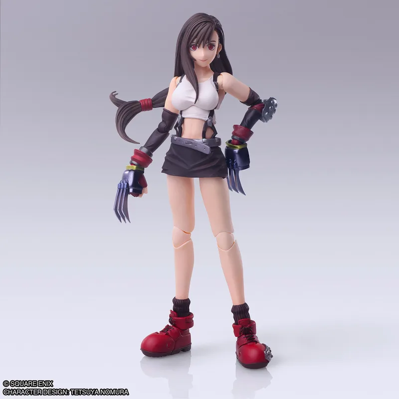 Final Fantasy VII Bring Arts Action Figure - Tifa Lockhart Mythril Claws Ver. van Square Enix – productfoto