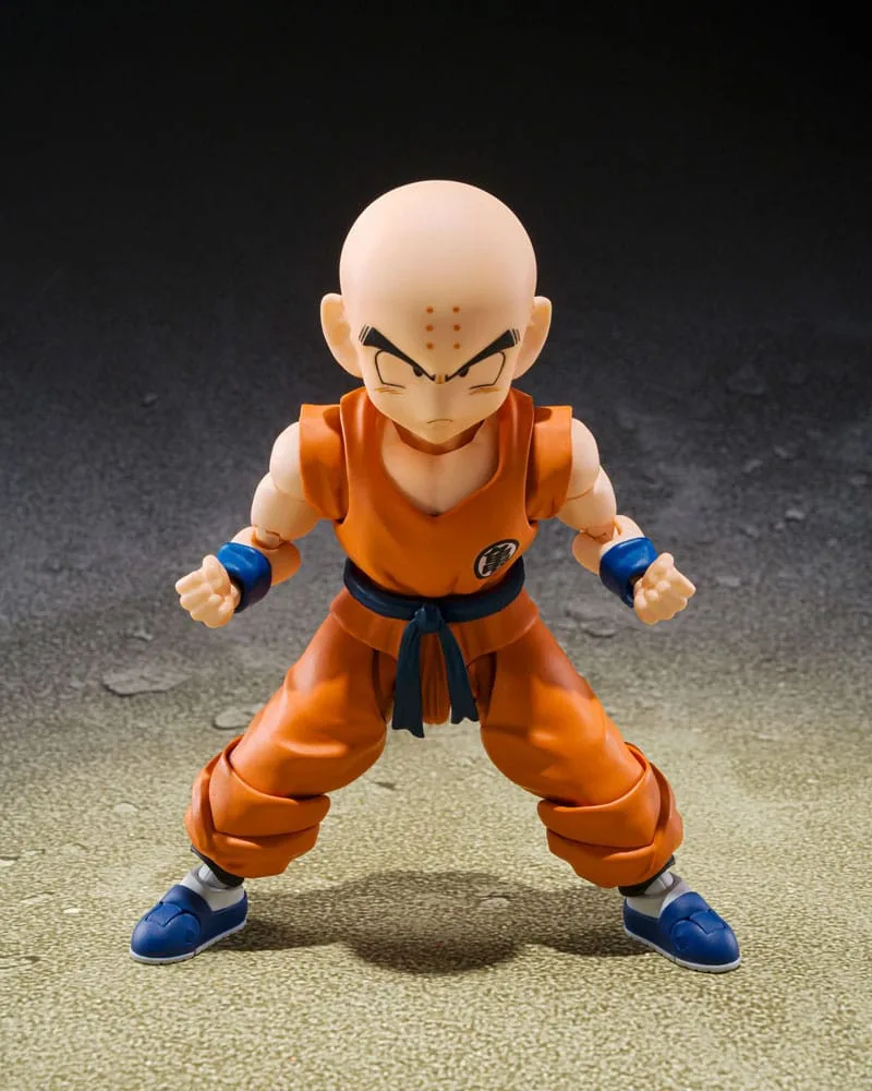 Dragon Ball Z S.H. Action Figuarts - Krillin (Son Goku's old Friend) van Tamashii Nations – productfoto