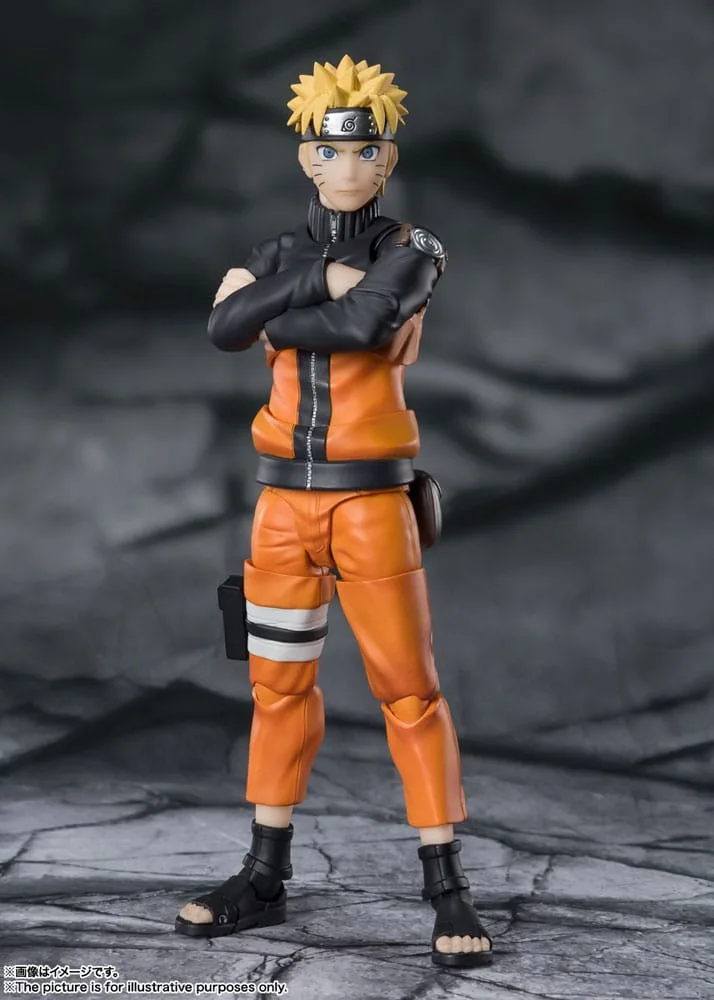 Naruto Shippuden S.H. Action Figuarts - Naruto Uzomaki (The Jinchuriki entrusted with Hope) van Tamashii Nations – productfoto