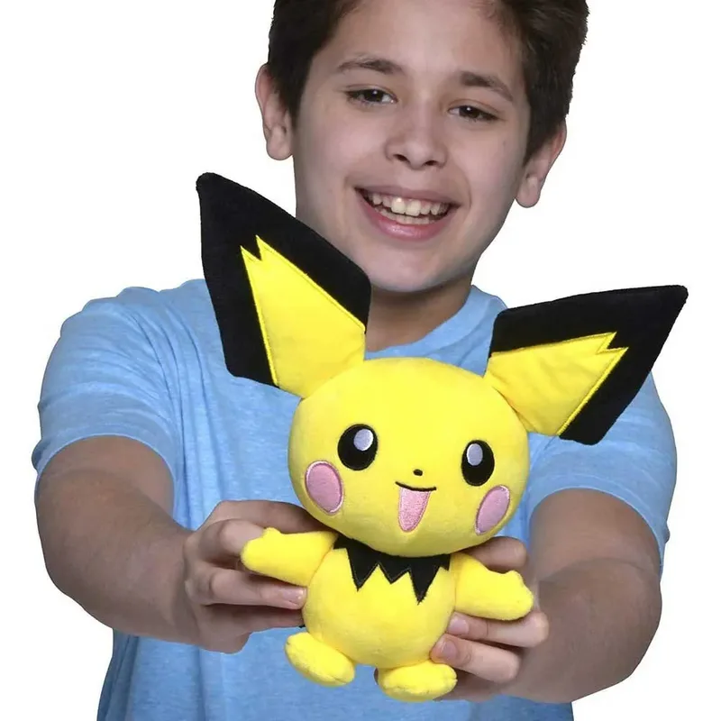Pokemon Pluche - Pichu (Wicked Cool Toys) van Wicked Cool Toys – productfoto 6 van 6