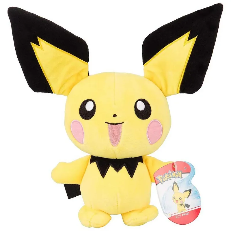 Pokemon Pluche - Pichu (Wicked Cool Toys) van Wicked Cool Toys – productfoto 5 van 6