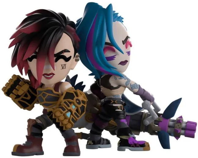 Arcane Youtooz Vinyl Figure 2-Pack - Vi & Jinx van Youtooz – productfoto
