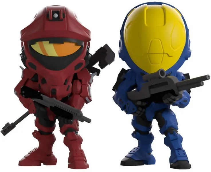 Halo Youtooz Vinyl Figure 2-Pack - Red vs Blue van Youtooz – productfoto