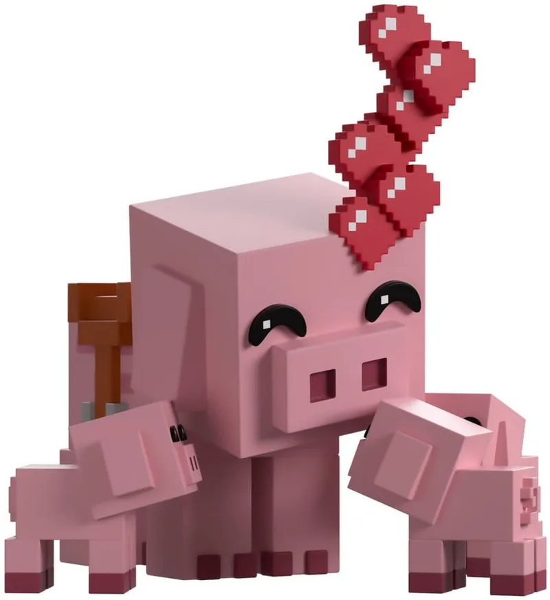 Minecraft Youtooz Vinyl Figure - Pig Family van Youtooz – productfoto