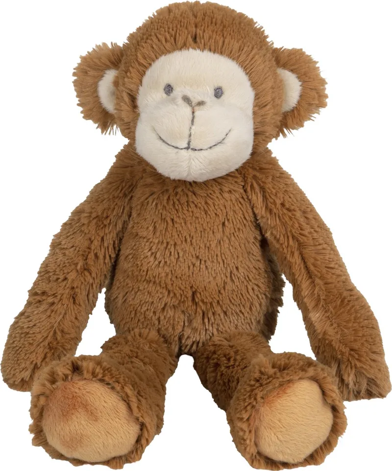 Aap Micha Knuffel 28cm - Baby knuffel by Happy Horse in Brown – product photo