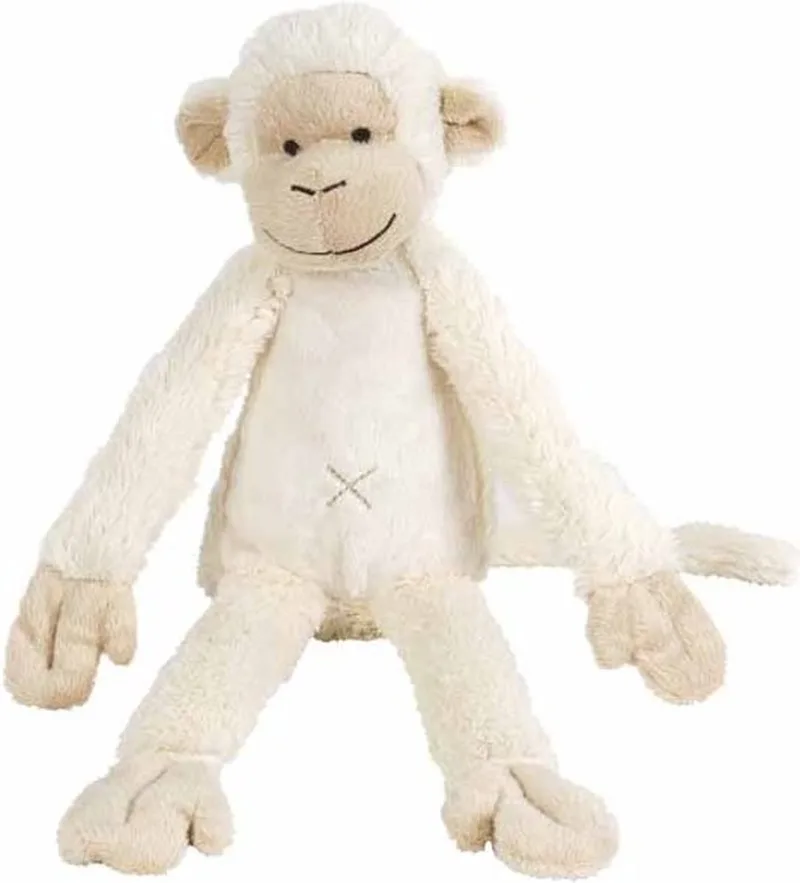 Aap Mickey Knuffel 32cm - Baby knuffel by Happy Horse in White – product photo