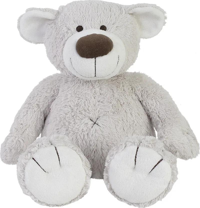 Beer Baggio Knuffel 22cm - Baby knuffel fra Happy Horse i Grå – produktbillede