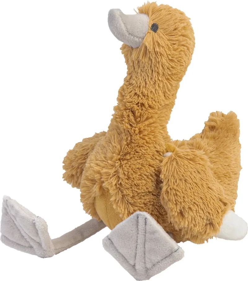 Eend Twine Knuffel 22cm - Baby knuffel von Happy Horse in Braun – Produktfoto