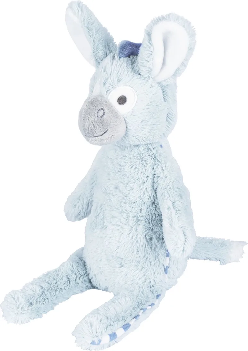 Ezel Dallas Knuffel 36cm - Baby Knuffel fra Happy Horse i Blå – produktbillede