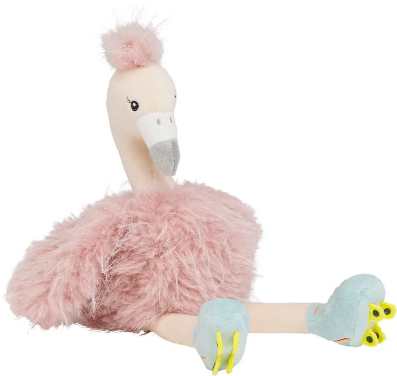 Flamingo Fame Knuffel 32 cm - Baby knuffel van Happy Horse in Roze – productfoto