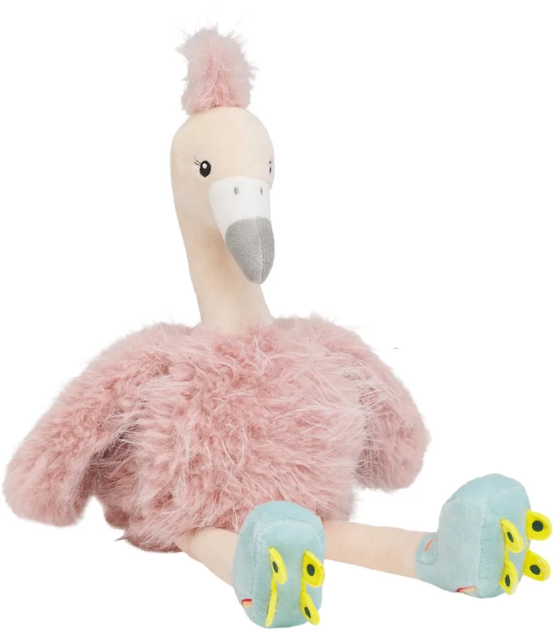 Flamingo Fame Knuffel 42 cm - Baby knuffel van Happy Horse in Roze – productfoto
