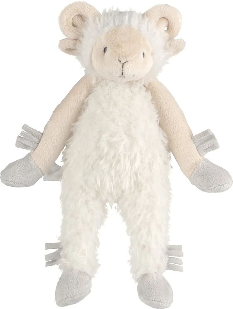 Geit George Knuffel 30cm - Baby knuffel de Happy Horse en Blanc – photo produit