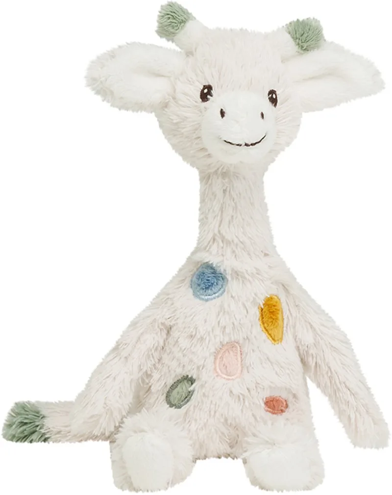 Giraf Gizzy Knuffel 22 cm - Baby knuffel fra Happy Horse i Grå – produktbillede 1 af 2