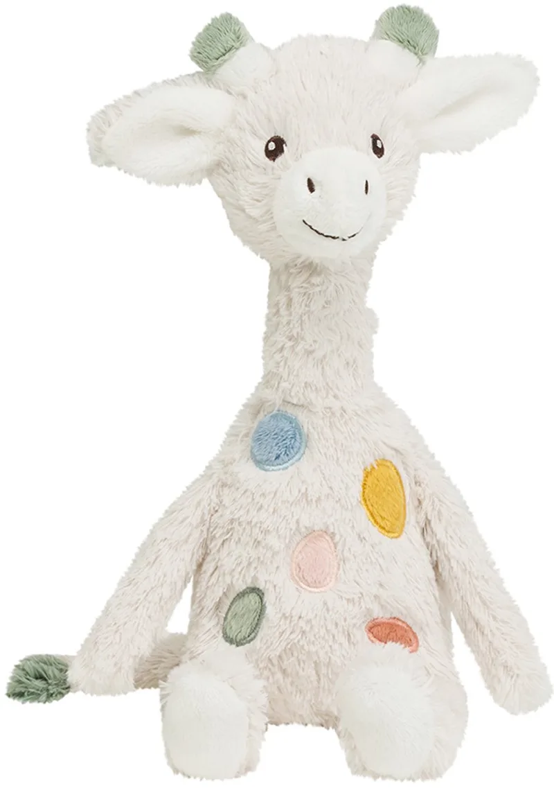 Giraf Gizzy Knuffel 42 cm - Baby knuffel fra Happy Horse i Grå – produktbillede