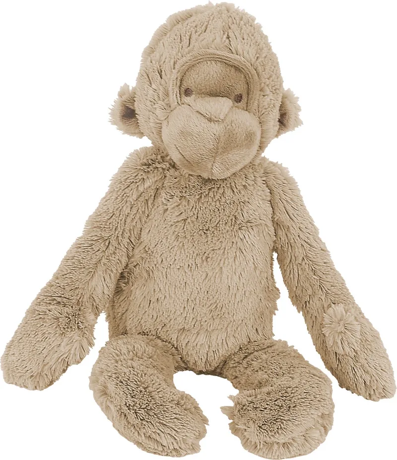 Gorilla Gayo Knuffel 34cm - Baby knuffel de Happy Horse en Marron – photo produit