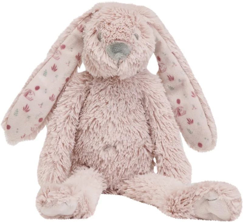 Graphic Konijn Richie Knuffel 38 cm - Baby knuffel van Happy Horse in Oudpaars – productfoto