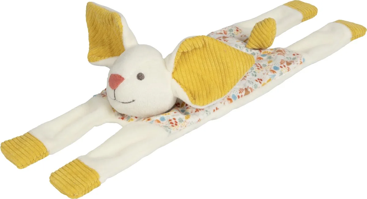 Hert Dinah Knuffel 39cm - Geel/Multi colour - Baby knuffel de Happy Horse en Jaune – photo produit