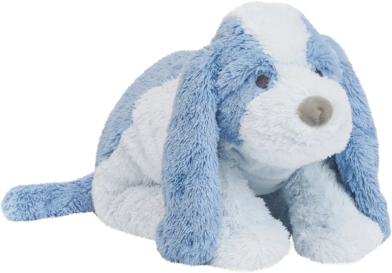 Hond Driver Knuffel 38 cm - Baby knuffel van Happy Horse in Blauw – productfoto