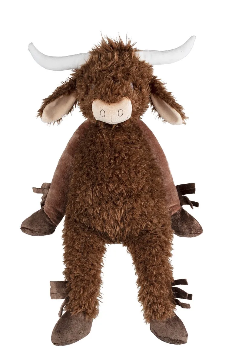 Hooglander Koe Cody Knuffel 60cm - Baby knuffel by Happy Horse in Brown – product photo
