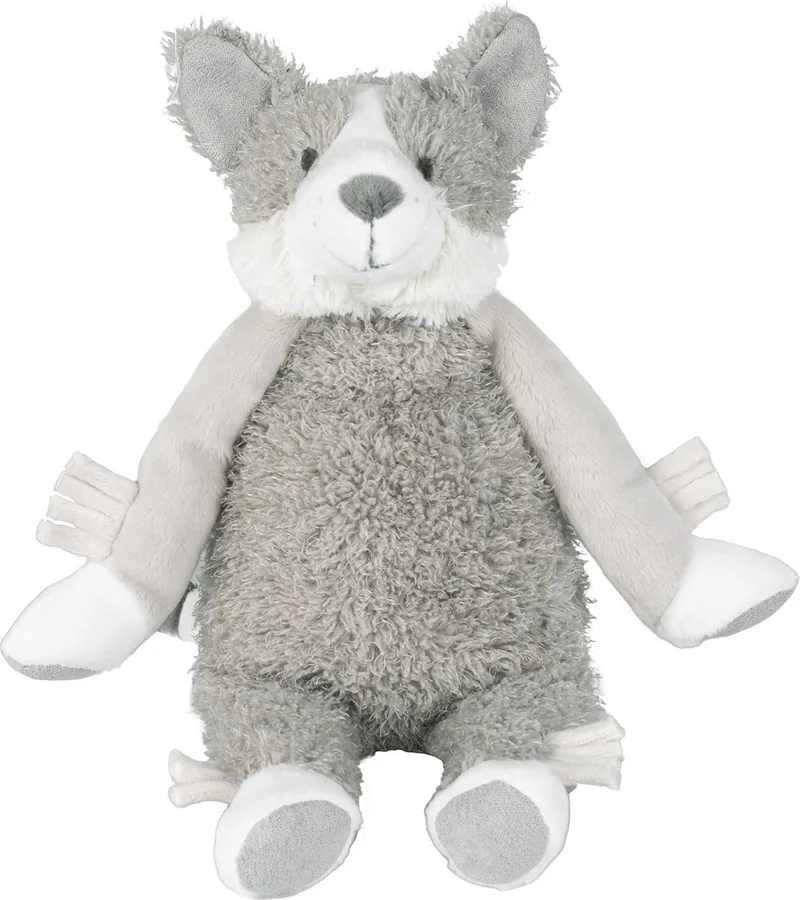 Husky Hunter Knuffel 30cm - Baby Knuffel från Happy Horse i Grå – produktbild