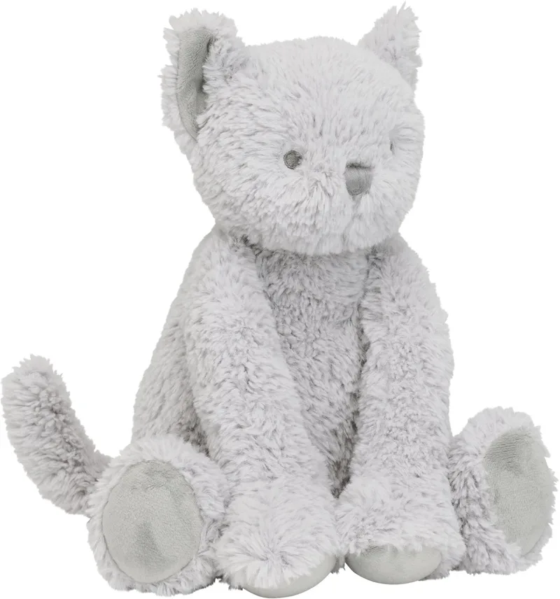 Kat Cobien Knuffel 38 cm - Baby knuffel fra Happy Horse i Grå – produktbillede