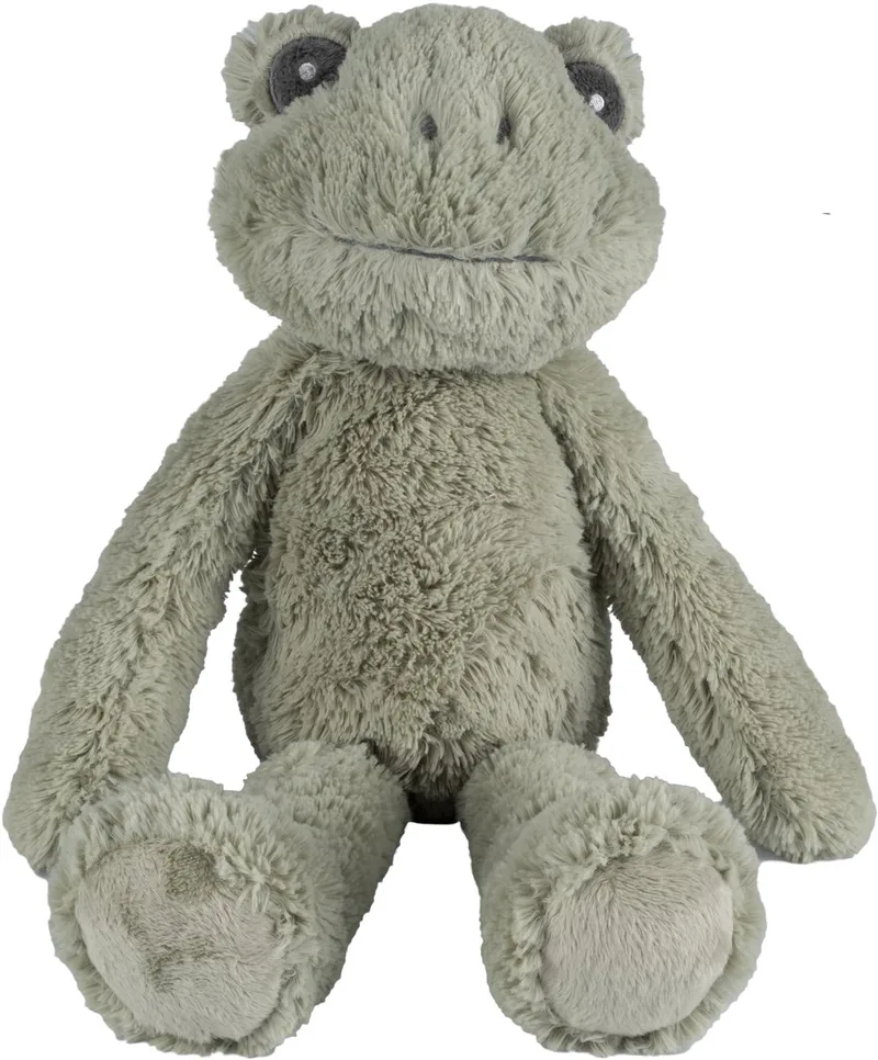 Kikker Flex Knuffel 38cm - Baby knuffel fra Happy Horse i Grøn – produktbillede