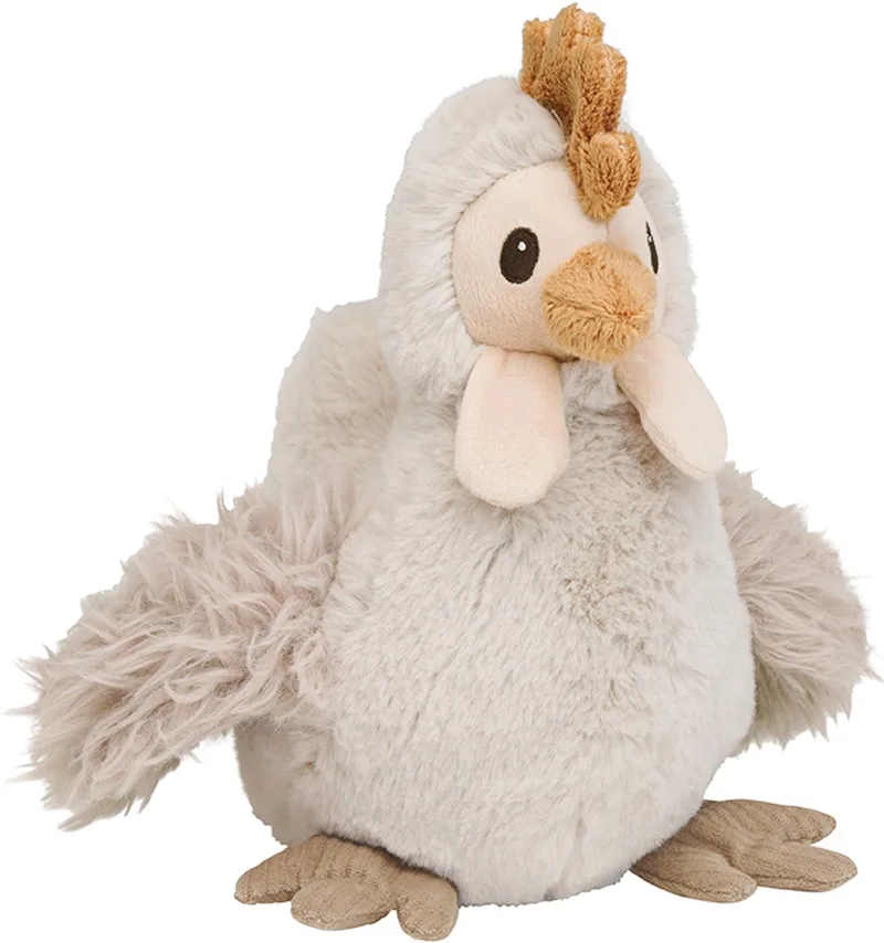 Kip Carice Knuffel 22 cm - Baby knuffel van Happy Horse in Grijs – productfoto