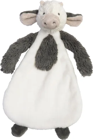 Koe Casper Knuffeldoekje - Wit/Grijs - Baby cadeau van Happy Horse in Wit – productfoto 1 van 3