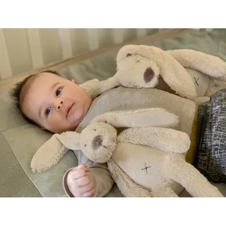 Konijn Richie Knuffel 28cm - Baby knuffel by Happy Horse in Beige – product photo 3 of 4
