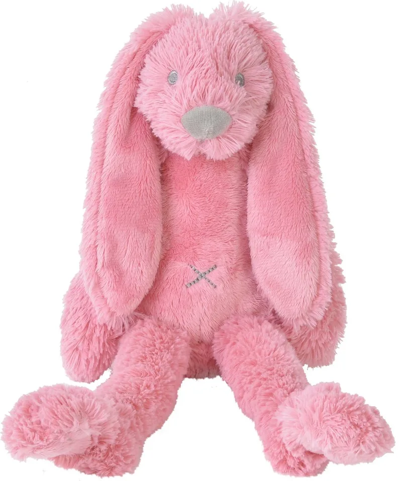 Konijn Richie Knuffel 28cm - Baby knuffel van Happy Horse in Donkerroze – productfoto