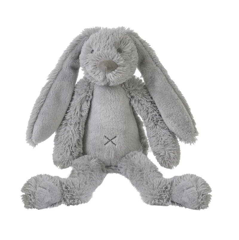 Konijn Richie Knuffel 28cm - Baby knuffel van Happy Horse in Grijs – productfoto