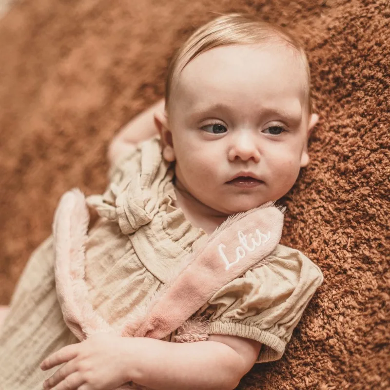 Konijn Richie Knuffel 28cm - Baby knuffel by Happy Horse in Oudroze – product photo 3 of 3