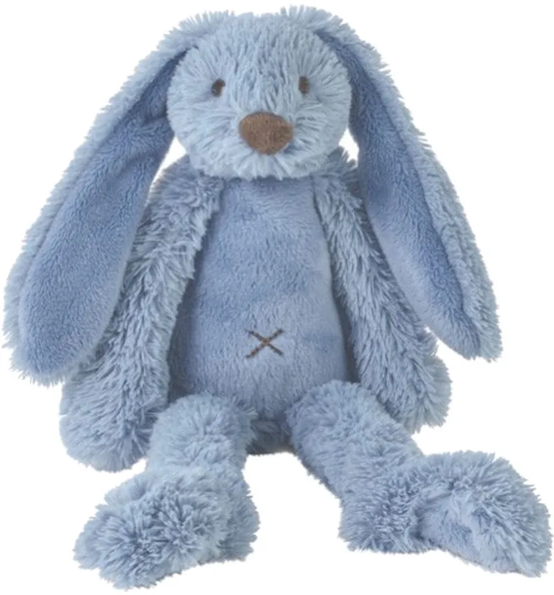 Konijn Richie Knuffel 38cm - Baby knuffel by Happy Horse in Dark blue – product photo